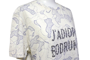 Christian Dior クリスチャンディオール 半袖Ｔシャツ ピエトロ ルッフォ キャンバス アラウンド ザワールド 蜂 M 美品 中古 56835
