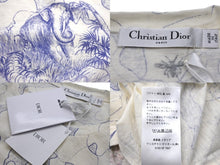 Load image into Gallery viewer, Christian Dior クリスチャンディオール 半袖Ｔシャツ ピエトロ ルッフォ キャンバス アラウンド ザワールド 蜂 M 美品 中古 56835