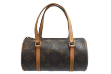 Load image into Gallery viewer, LOUIS VUITTON ルイヴィトン ハンドバッグ パピオン19 モノグラム M51389 ブラウン ゴールド金具 美品 中古 56877