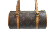 Load image into Gallery viewer, LOUIS VUITTON ルイヴィトン ハンドバッグ パピオン19 モノグラム M51389 ブラウン ゴールド金具 美品 中古 56877