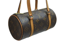 Load image into Gallery viewer, LOUIS VUITTON ルイヴィトン ハンドバッグ パピオン19 モノグラム M51389 ブラウン ゴールド金具 美品 中古 56877