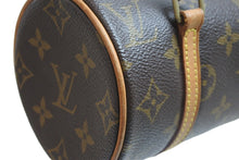 Load image into Gallery viewer, LOUIS VUITTON ルイヴィトン ハンドバッグ パピオン19 モノグラム M51389 ブラウン ゴールド金具 美品 中古 56877