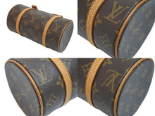 Load image into Gallery viewer, LOUIS VUITTON ルイヴィトン ハンドバッグ パピオン19 モノグラム M51389 ブラウン ゴールド金具 美品 中古 56877