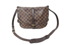 Load image into Gallery viewer, LOUIS VUITTON ルイヴィトン ショルダーバッグ ソミュール30 ダミエキャンバス N48081 ブラウン ゴールド金具 美品 中古 56879