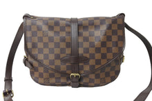 Load image into Gallery viewer, LOUIS VUITTON ルイヴィトン ショルダーバッグ ソミュール30 ダミエキャンバス N48081 ブラウン ゴールド金具 美品 中古 56879