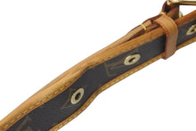 Load image into Gallery viewer, LOUIS VUITTON ルイヴィトン ショルダーバッグ M95173 ベルフォ ミュゼット ブラウン グリーン ゴールド金具 美品 中古 56909