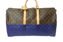 Load image into Gallery viewer, 極美品 LOUIS VUITTON ルイヴィトン M43861 キーポル50 モノグラムスプリット 2018 キムジョーンズ期 ブラウン ブルー 中古 57006