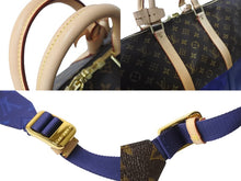 Load image into Gallery viewer, 極美品 LOUIS VUITTON ルイヴィトン M43861 キーポル50 モノグラムスプリット 2018 キムジョーンズ期 ブラウン ブルー 中古 57006