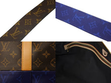 Load image into Gallery viewer, 極美品 LOUIS VUITTON ルイヴィトン M43861 キーポル50 モノグラムスプリット 2018 キムジョーンズ期 ブラウン ブルー 中古 57006