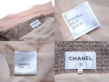 Load image into Gallery viewer, CHANEL シャネル ジャケット ツィード デニム ココボタン ピンク サイズ36 P58316V35584 美品 中古 57031