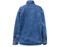 Load image into Gallery viewer, 新品未使用品 CHROME HEARTS クロムハーツ ダウンジャケット ワークドッグ デニム コットン ポリエステル インディゴ 中古 57035