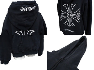CHROME HEARTS クロムハーツ パーカー 初期 CHクロス vintage ヴィンテージ 裏サーマル 良品 中古57041