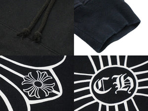 CHROME HEARTS クロムハーツ パーカー 初期 CHクロス vintage ヴィンテージ 裏サーマル 良品 中古57041
