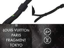 Load image into Gallery viewer, LOUIS VUITTON ルイヴィトン ショルダーバッグ フラグメントナノバッグ モノグラムエクリプス M43418 シルバー金具 美品 中古 57082