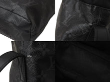 Load image into Gallery viewer, LOUIS VUITTON ルイヴィトン ショルダーバッグ フラグメントナノバッグ モノグラムエクリプス M43418 シルバー金具 美品 中古 57082