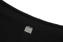 Load image into Gallery viewer, CHANEL シャネル ショルダーバッグ ヒップバッグ ココマーク 5番台 ブラック コットンジャージー 美品 中古 57126