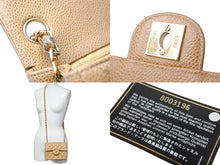 Load image into Gallery viewer, 極美品 CHANEL シャネル ミニマトラッセ ベージュ キャビアスキン 8番台 ラムスキン ショルダーバッグ 中古 57133