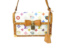 Load image into Gallery viewer, LOUIS VUITTON ルイヴィトン ハンドバッグ アイラブモノグラム ポシェットアイミスユー 村上隆 M92055 美品 中古 57134