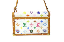 Load image into Gallery viewer, LOUIS VUITTON ルイヴィトン ハンドバッグ アイラブモノグラム ポシェットアイミスユー 村上隆 M92055 美品 中古 57134