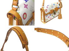 Load image into Gallery viewer, LOUIS VUITTON ルイヴィトン ハンドバッグ アイラブモノグラム ポシェットアイミスユー 村上隆 M92055 美品 中古 57134