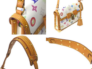 LOUIS VUITTON ルイヴィトン ハンドバッグ アイラブモノグラム ポシェットアイミスユー 村上隆 M92055 美品 中古 57134