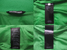 Load image into Gallery viewer, BALENCIAGA バレンシアガ フリースジャケット ブルゾン グリーン 642337 サイズ 44 ポリエステル 美品 中古 57140