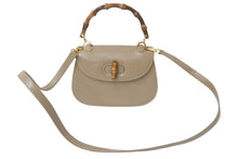 Load image into Gallery viewer, GUCCI グッチ ショルダーバッグ 2WAY ブラウン系 カーフスキン バンブーミニ レザー 000 406 0188 ゴールド金具 美品 中古 57172