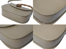 Load image into Gallery viewer, GUCCI グッチ ショルダーバッグ 2WAY ブラウン系 カーフスキン バンブーミニ レザー 000 406 0188 ゴールド金具 美品 中古 57172