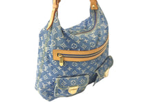 Load image into Gallery viewer, LOUIS VUITTON ルイヴィトン ハンドバッグ バギーGM モノグラムデニム M95048 ブルー ゴールド金具 美品 中古 57175