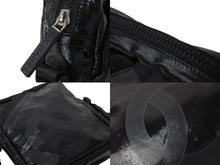 Load image into Gallery viewer, CHANEL シャネル ショルダーバッグ ココマーク スポーツライン 11番台 ブラック ライトグレー 美品 中古 57177
