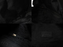 Load image into Gallery viewer, CHANEL シャネル ボストンバッグ スポーツライン 7番台 ココマーク ブラック ナイロン ブラック金具 美品 中古 57185