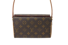 Load image into Gallery viewer, 新品同様 LOUIS VUITTON ルイヴィトン ハンドバッグ M51900 レシタル 廃番 モノグラム ブラウン ゴールドレシタル金具 中古 57200