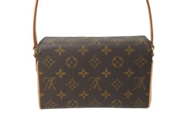 Load image into Gallery viewer, 新品同様 LOUIS VUITTON ルイヴィトン ハンドバッグ M51900 レシタル 廃番 モノグラム ブラウン ゴールドレシタル金具 中古 57200