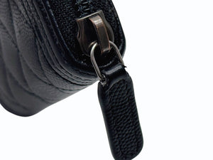 CHANEL シャネル BOY CHANEL ボーイシャネル コインケース 小銭入れ A80602 30番台 ココマーク キャビアスキン ブラック 美品 中古 4b005721