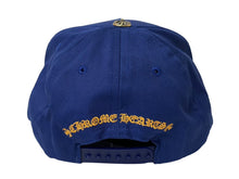 Load image into Gallery viewer, 新品未使用 CHROME HEARTS クロムハーツ ベースボールキャップ 5パネル CHキャップ ネイビー イエロー シルバー925 フリー 5721