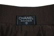 Load image into Gallery viewer, CHANEL シャネル スカート タイトスカ―ト ヴィンテージ ココマーク ブラウン ココボタン 美品 中古 57264