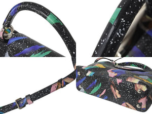 LOUIS VUITTON ルイヴィトン ハンドバッグ カプシーヌPM スプラッシュ プリント 2019 M53869 シルバー金具 美品 中古 57288