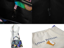 Load image into Gallery viewer, LOUIS VUITTON ルイヴィトン ハンドバッグ カプシーヌPM スプラッシュ プリント 2019 M53869 シルバー金具 美品 中古 57288