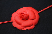 Load image into Gallery viewer, CHANEL シャネル 激レア ベレー帽 花リボン付き ヴィンテージ サイズ57 ブラック 8512003327084 美品 中古 57314