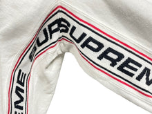 Load image into Gallery viewer, SUPREME シュプリーム パーカー 2019AW Text Rib Hooded Sweat Shirt サイズM ホワイト 57320