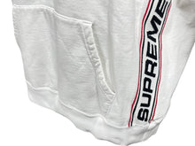 Load image into Gallery viewer, SUPREME シュプリーム パーカー 2019AW Text Rib Hooded Sweat Shirt サイズM ホワイト 57320
