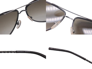 極美品 BOTTEGA VENETA ボッテガ ヴェネタ キャットアイ メタル