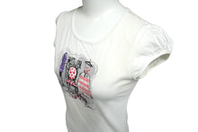 Load image into Gallery viewer, Christian Dior クリスチャンディオール 半袖Ｔシャツ プリント サイズ12A ホワイト 2EBMTEE6RU 良品 中古 57345