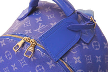 Load image into Gallery viewer, LOUIS VUITTON ルイヴィトン 21FW モノグラムクラウズ リュック ブルー ホワイト M45441 雲 鞄 バックパック 美品 中古 57370