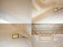 Load image into Gallery viewer, CHANEL シャネル ボストン バッグ ココマーク ベージュ 8番台 キャビアスキン グレインドカーフスキン ゴールド金具 美品 中古 57383