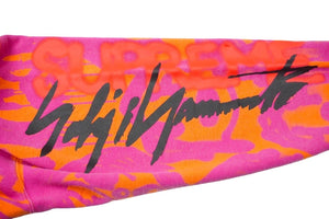 Supreme × Yohji Yamamoto シュプリーム ヨウジヤマモト 20FW グラフィック パーカー オレンジ ピンク SU9331 S 美品 中古 57410