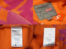 Load image into Gallery viewer, Supreme × Yohji Yamamoto シュプリーム ヨウジヤマモト 20FW グラフィック パーカー オレンジ ピンク SU9331 S 美品 中古 57410