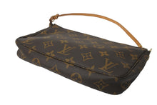 Load image into Gallery viewer, LOUIS VUITTON ルイヴィトン ポーチ M51980 ポシェット アクセソワール モノグラム ブラウン ゴールド金具 美品 中古 57432