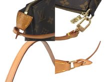 Load image into Gallery viewer, LOUIS VUITTON ルイヴィトン ポーチ M51980 ポシェット アクセソワール モノグラム ブラウン ゴールド金具 美品 中古 57432
