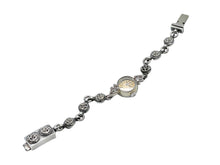 Load image into Gallery viewer, CHROME HEARTS×OMEGA クロムハーツ×オメガ 時計 フローラル ボックス ウォッチブレス 37.1g 14K シルバー 美品 中古 57444